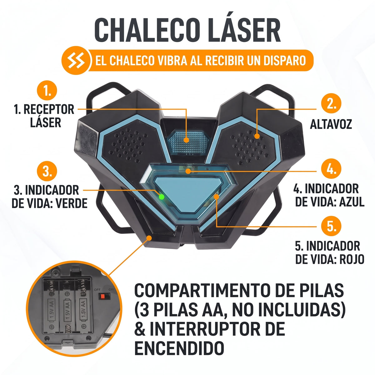Pistolas de Laser Tag