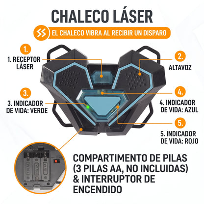 Pistolas de Laser Tag